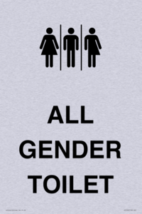 Female, Male and Non-gender specific